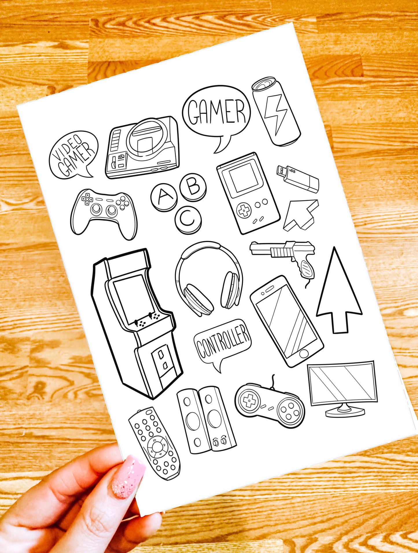 Color Your Own Temporary Tattoos Set