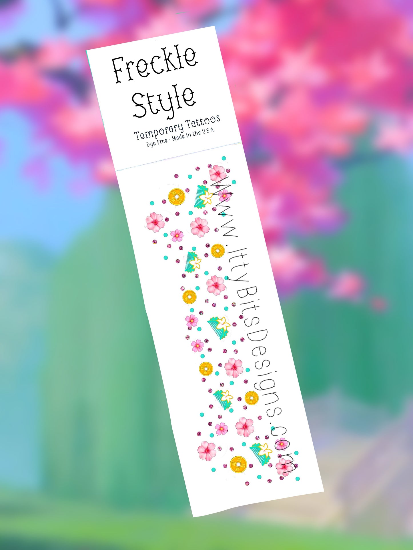 Warrior Princess Face Freckle Temporary Tattoos