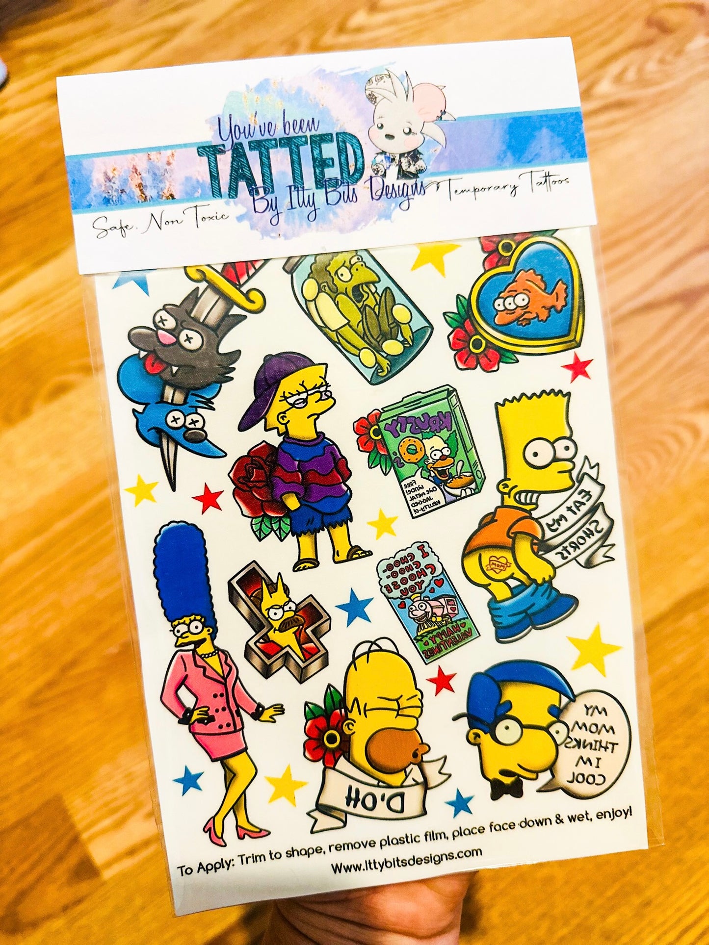 DOH! Family Tattoo Set