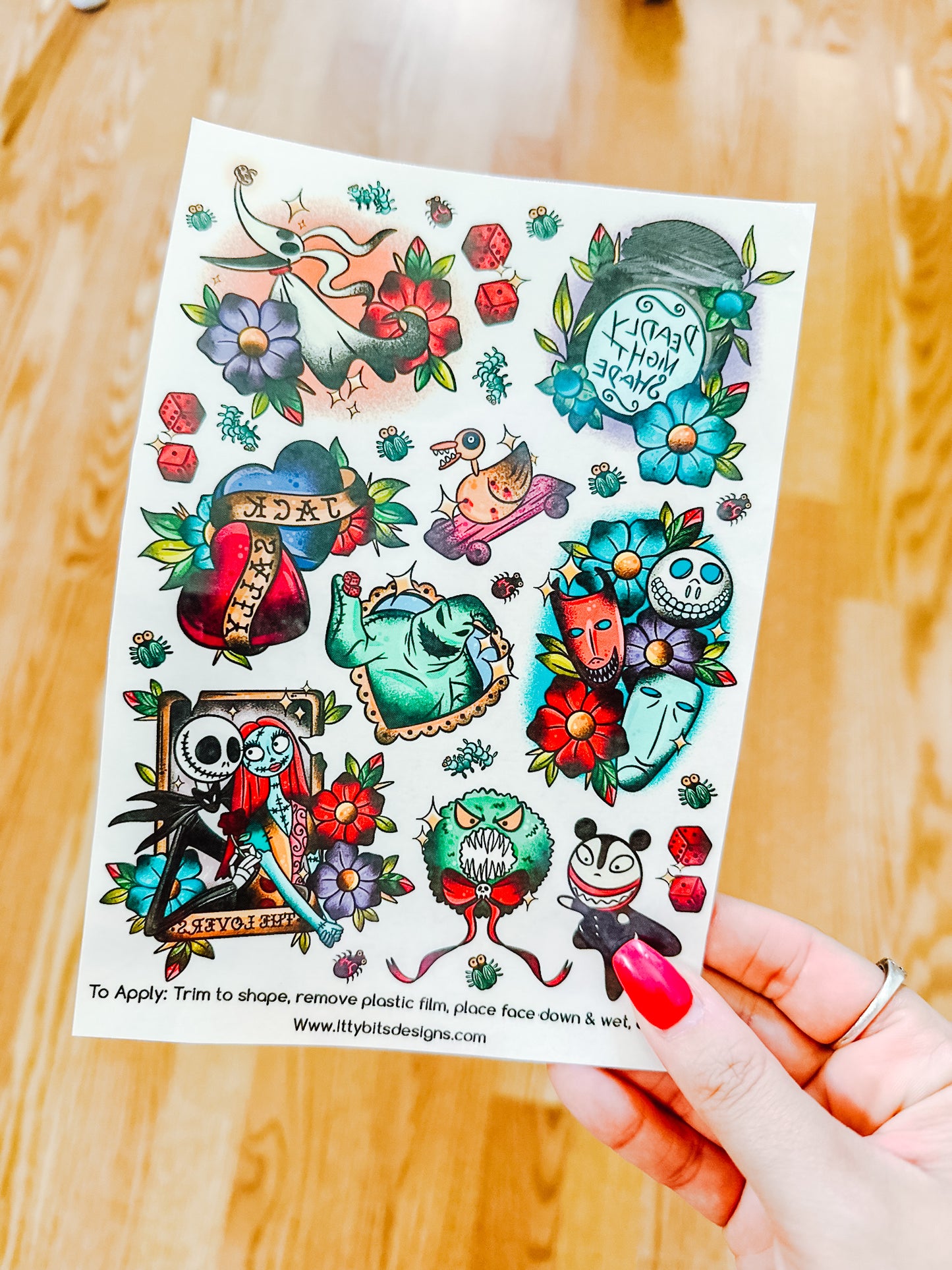 Nightmare Tats Tatted x Pixelcass Tattoo Set