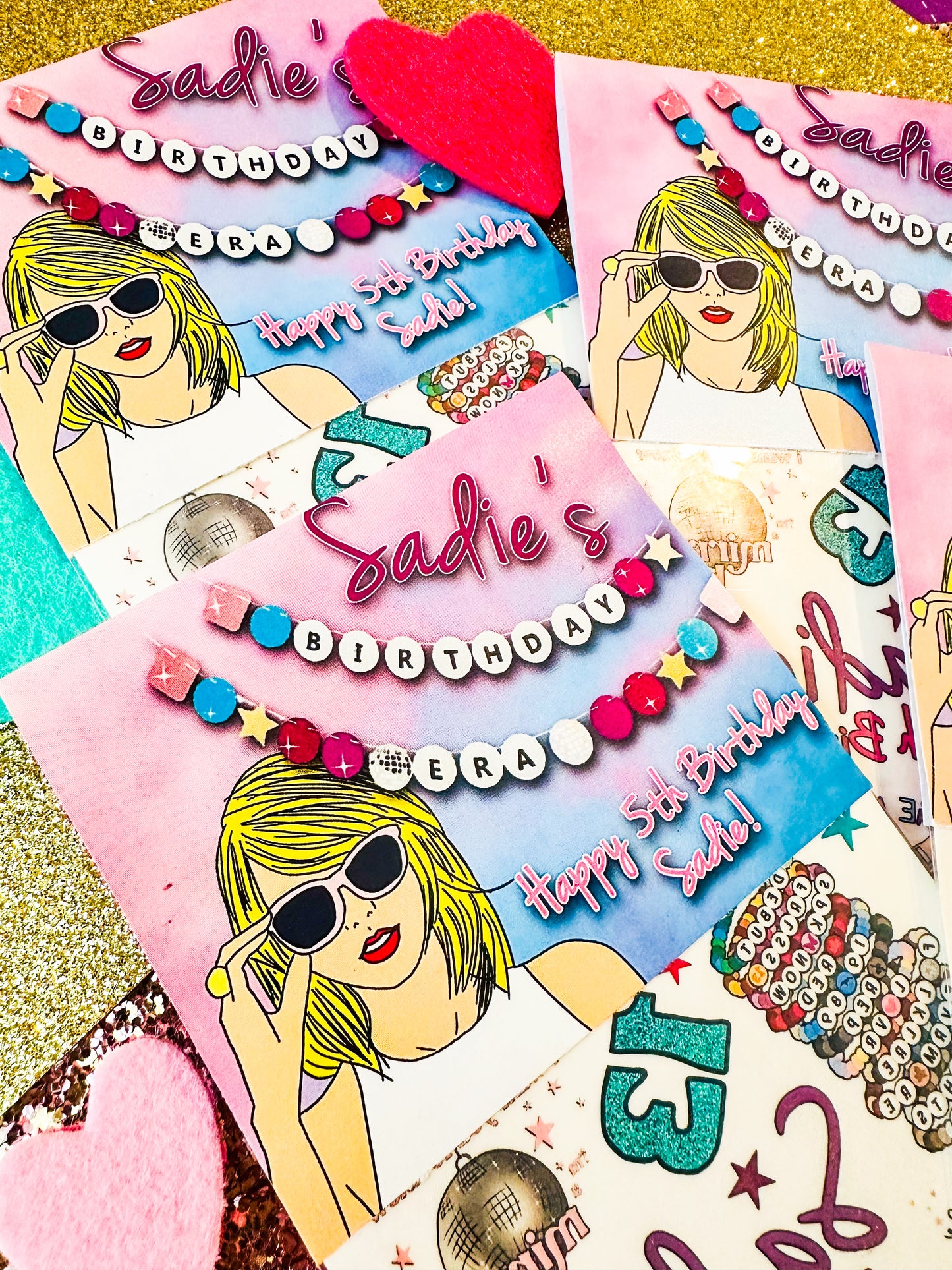 Personalized Temporary Tattoo Party Favor Packs