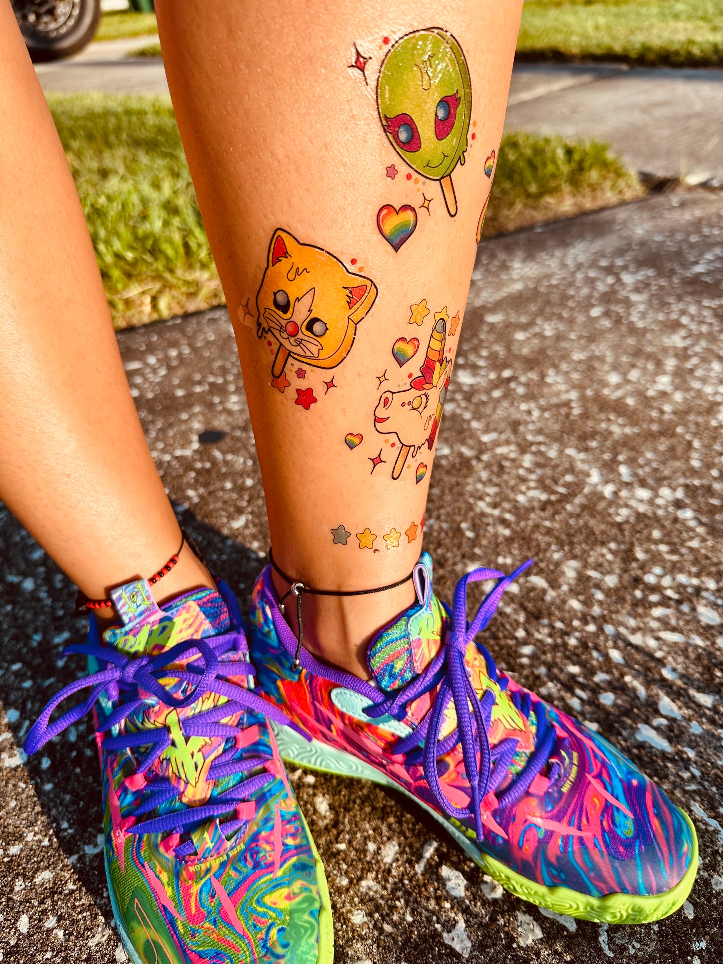 90s Girl Pops Tattoo Set