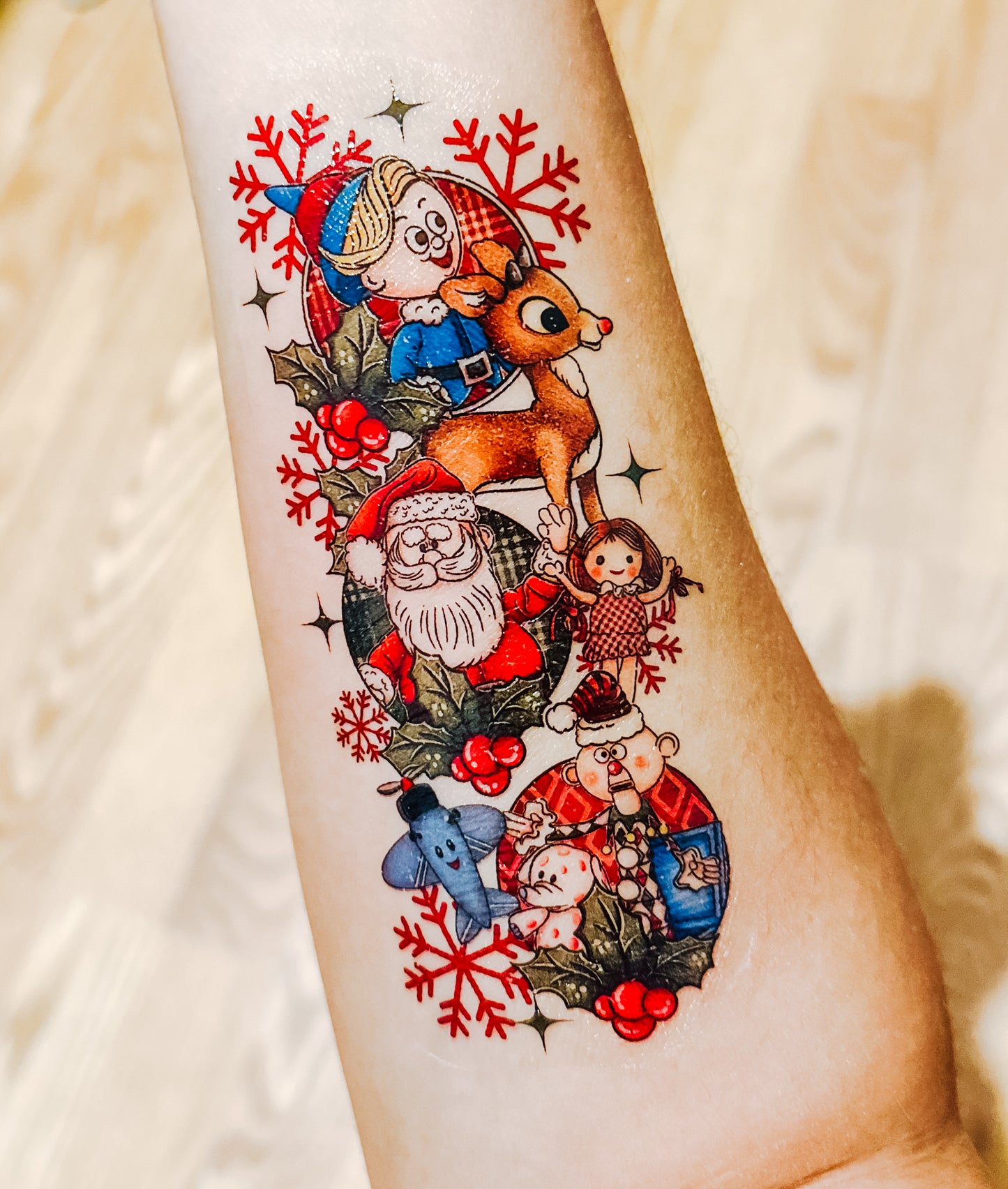 Misfit Toys Half Sleeve Tattoo