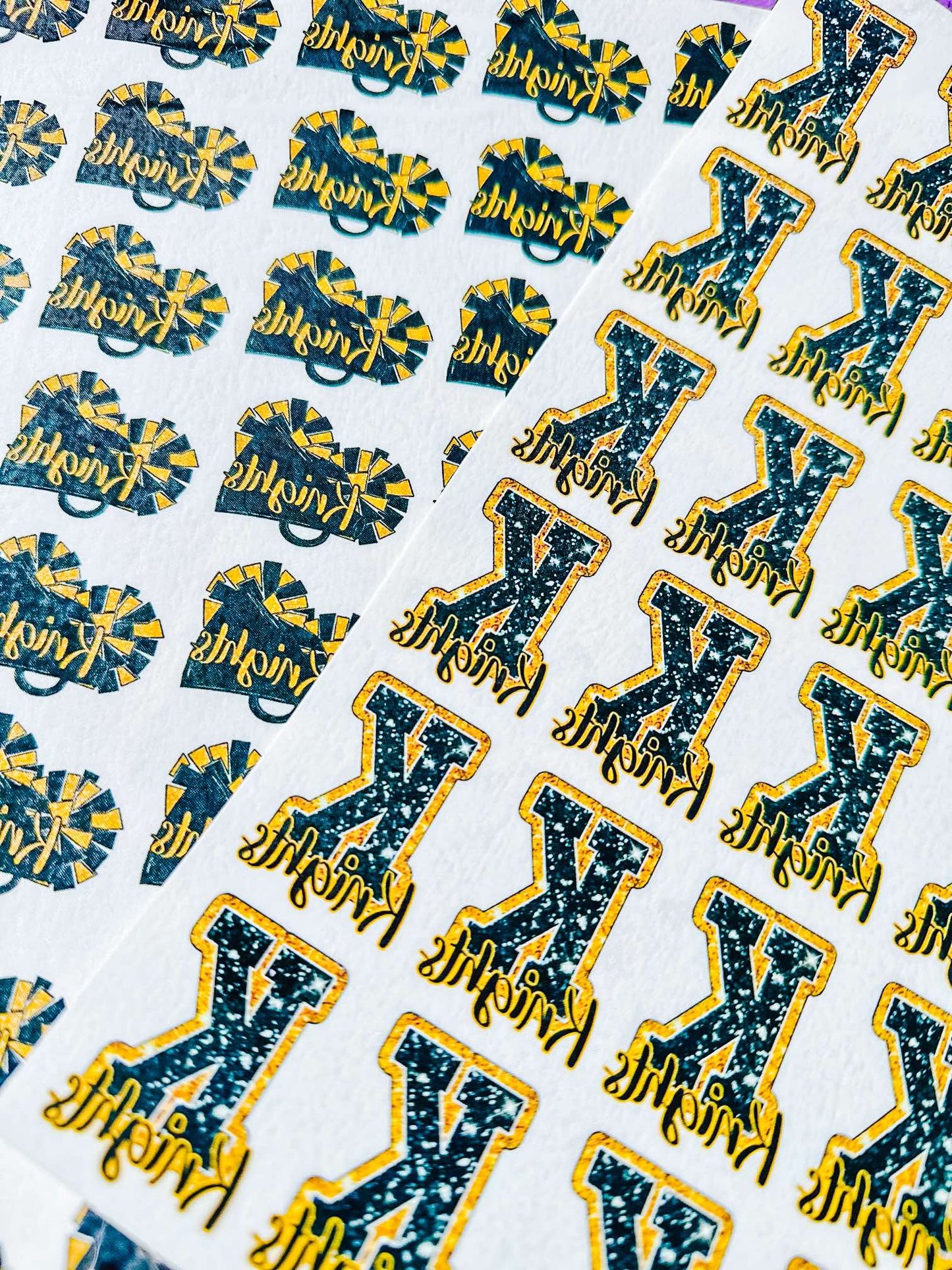 Megaphones/Faux Sequin Tattoo Bundle