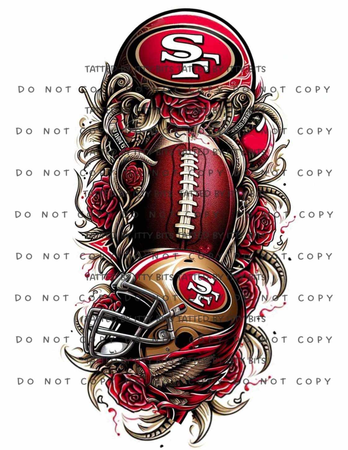 Professional Football Half Sleeves