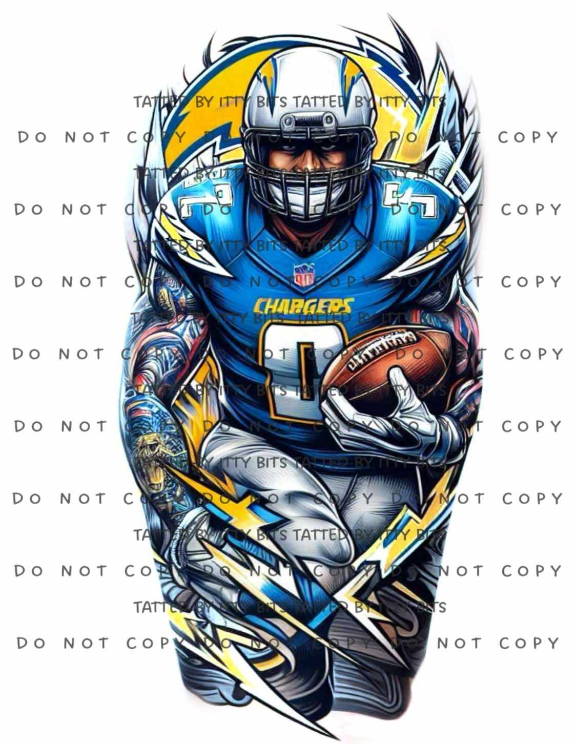 Professional Football Half Sleeves