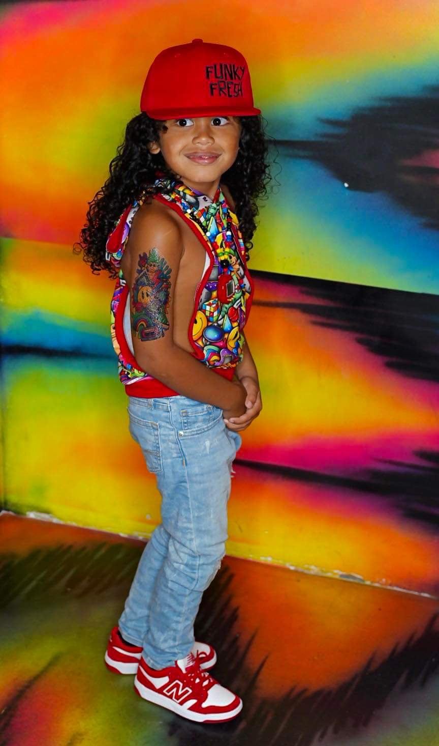 90s Splatter Temporary Tattoo