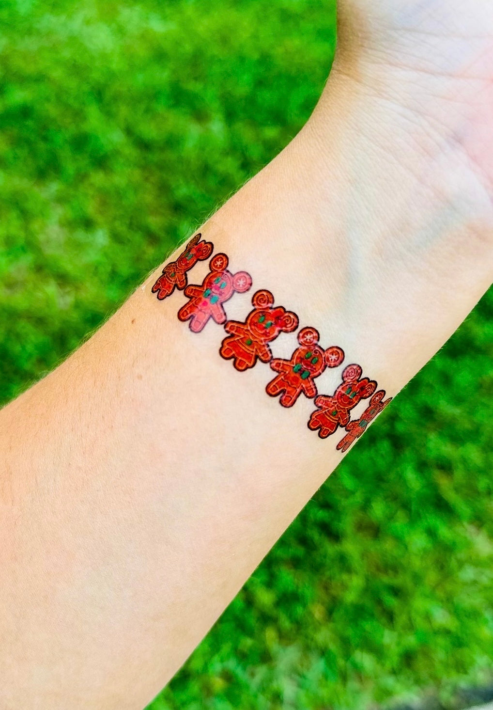 Gingerbread Mouse Bracelet Tattoo