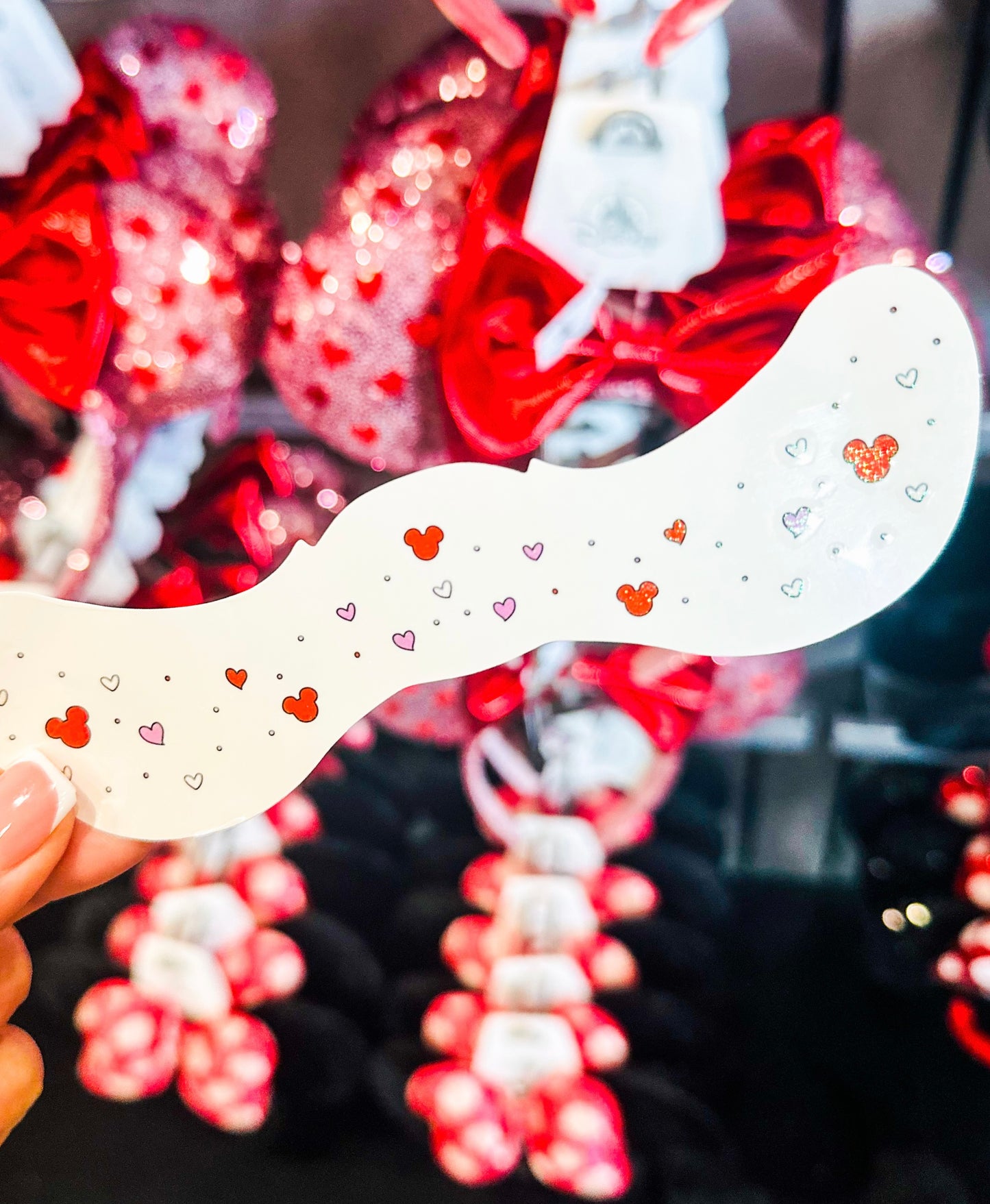 Valentine Mouse Freckle Temporary Tattoos