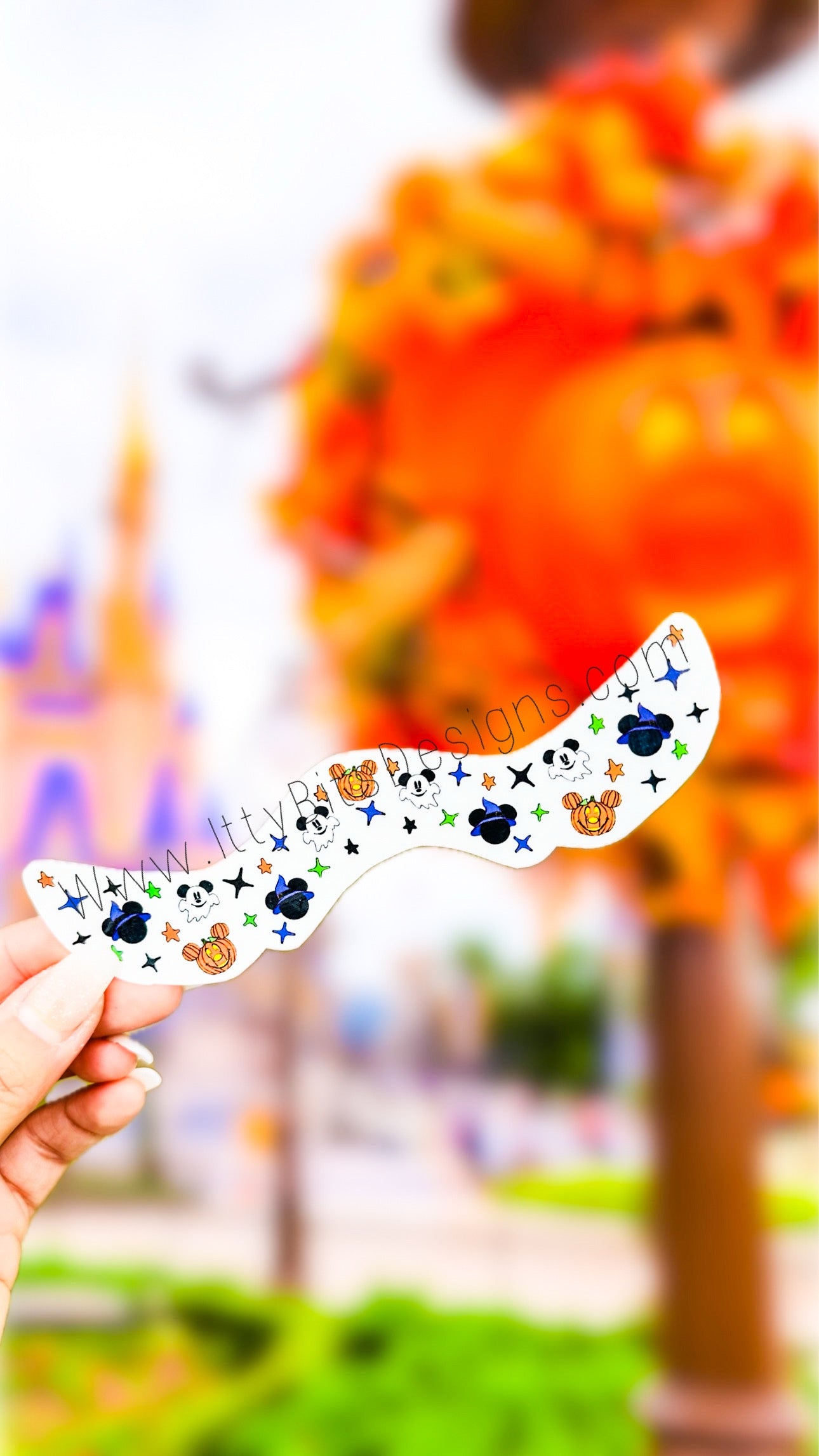 Not So Scary Mouse Park Bound Freckle Temporary Tattoos