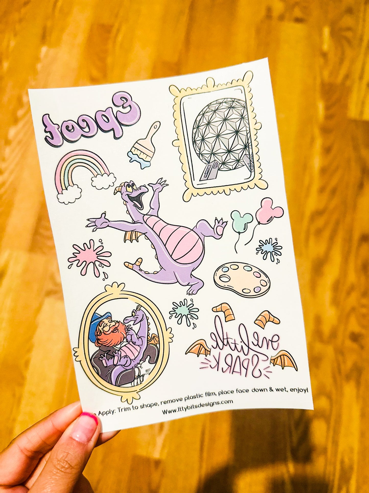 Figment of your Imagination Tattoo Set