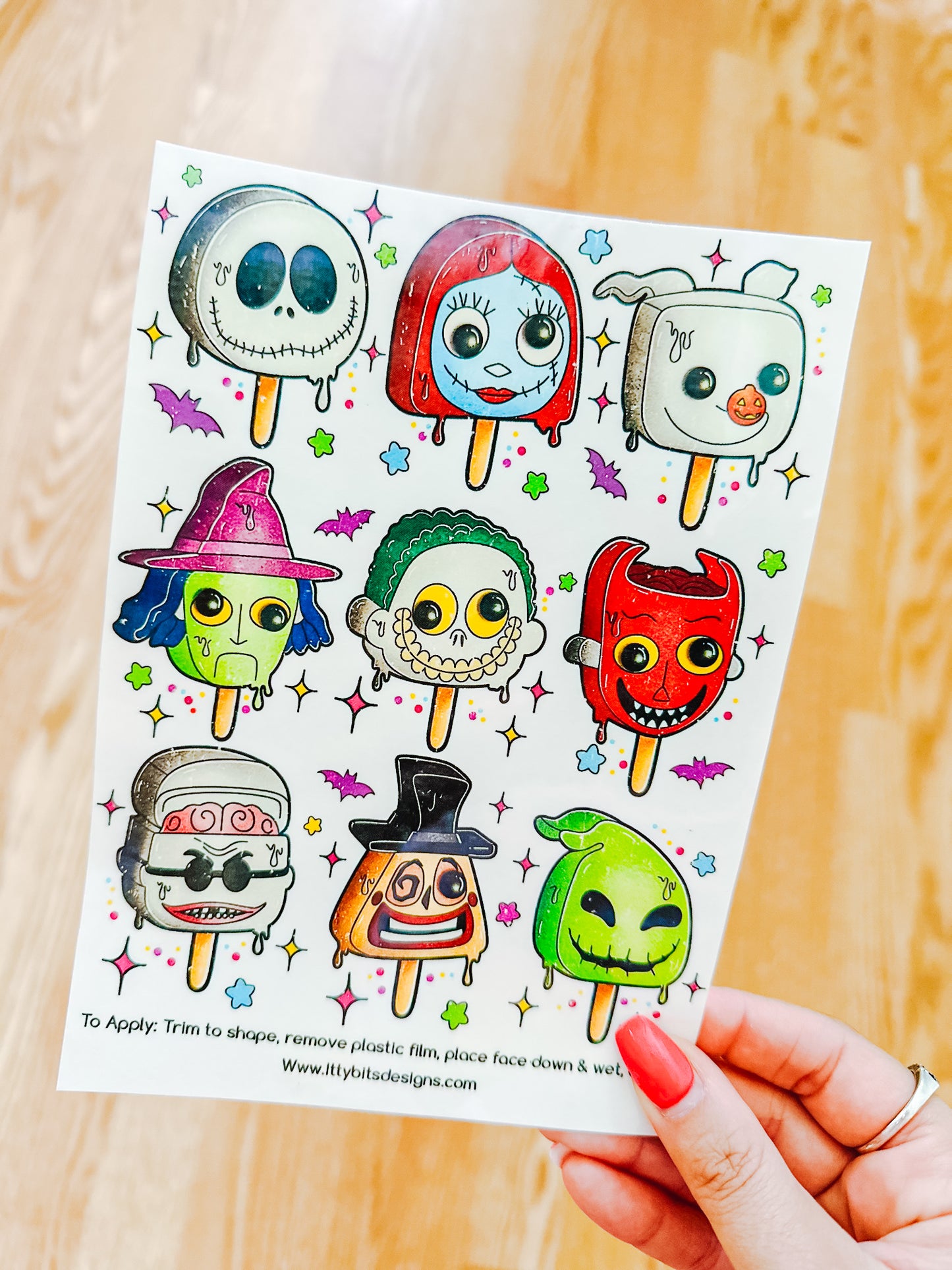 Nightmare Pops Tattoo Set