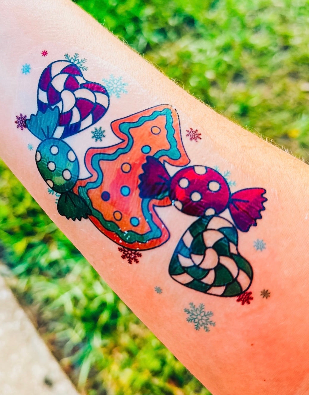 Holiday Cookies Half Sleeve tattoo