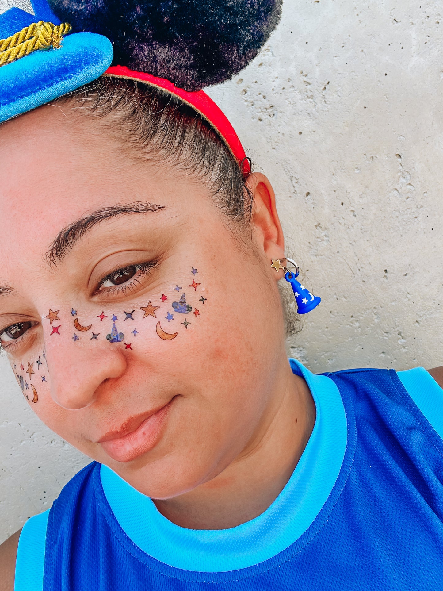 Sorcerer Mouse Face Freckle Temporary Tattoos