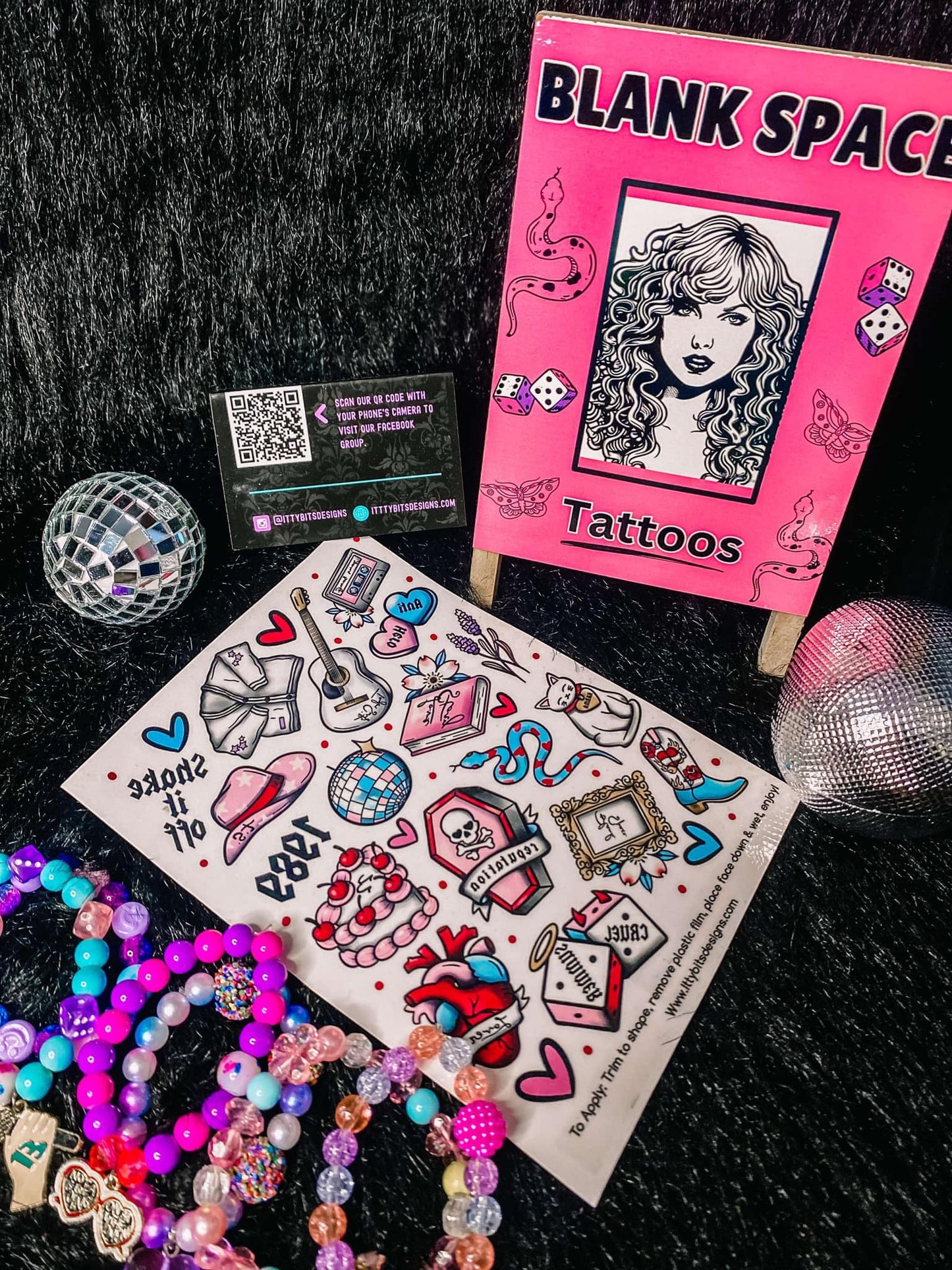 Tatted Swiftie Temporary Tattoo Pack