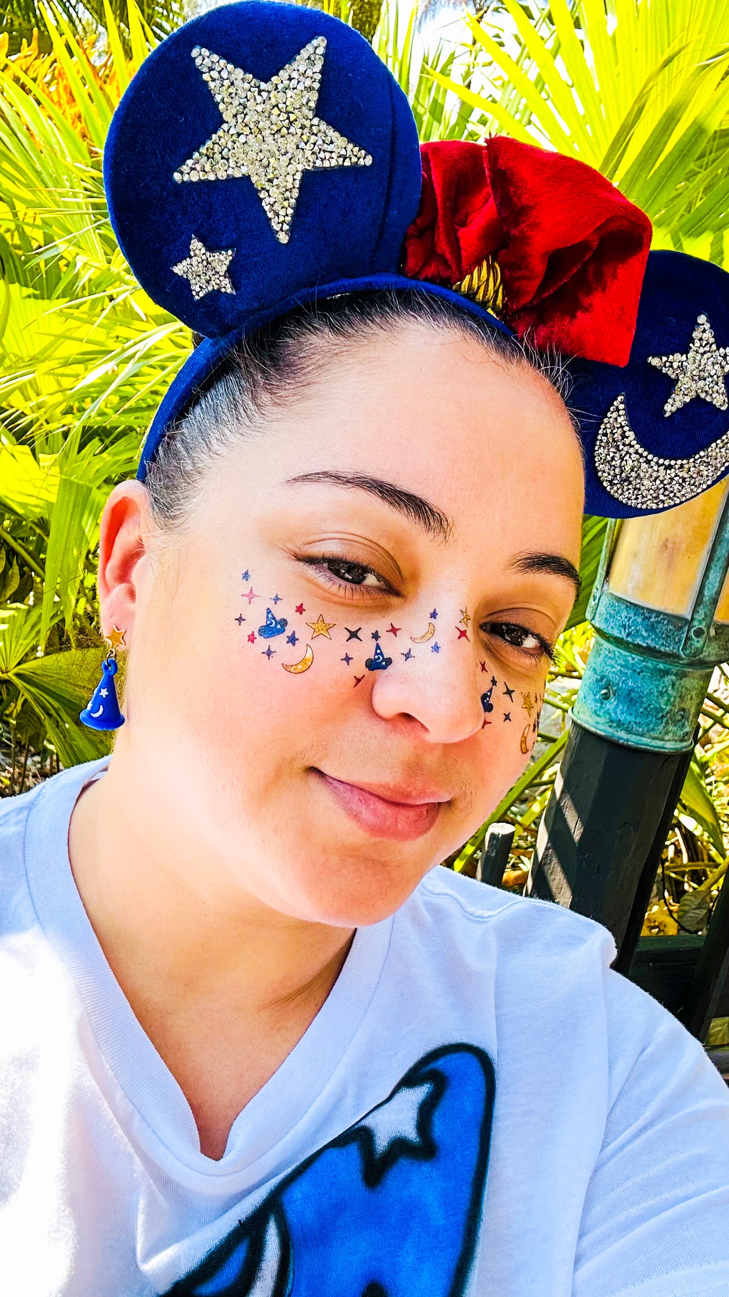 Sorcerer Mouse Face Freckle Temporary Tattoos - Itty Bits Designs