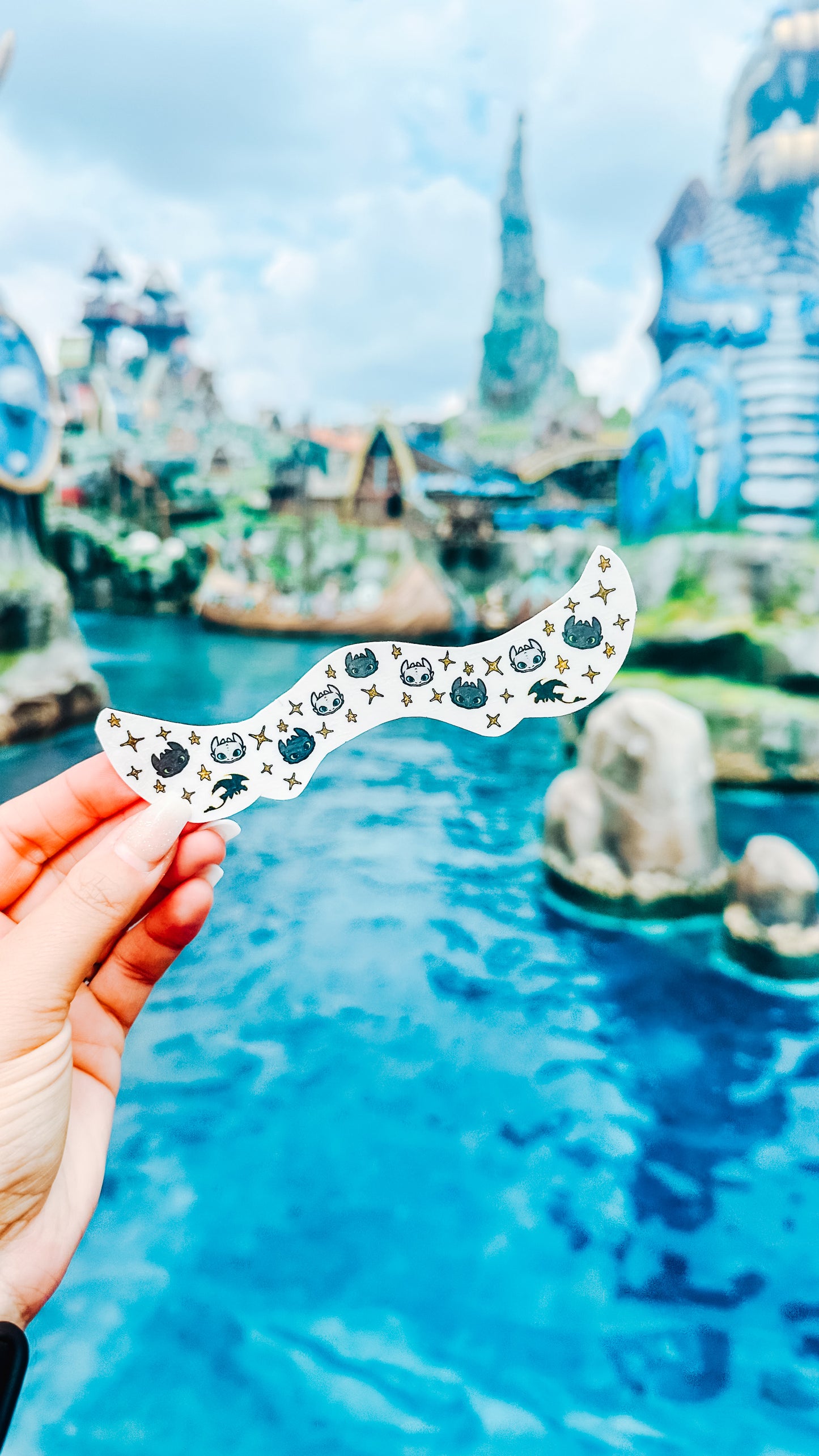 Berk Dragons Park Bound Freckle Temporary Tattoos