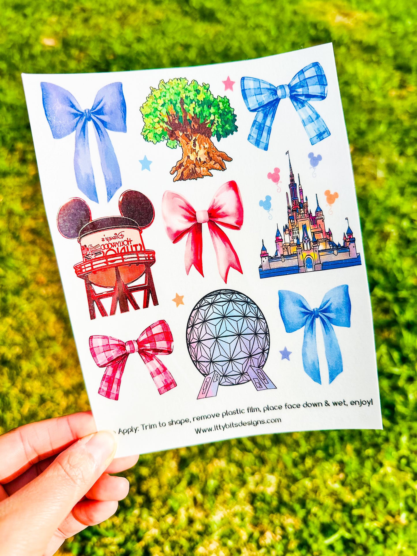 Magical Park Bound Tattoo Set