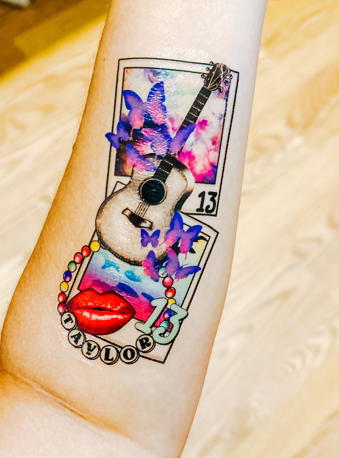 A Swiftie Half Sleeve Tattoo