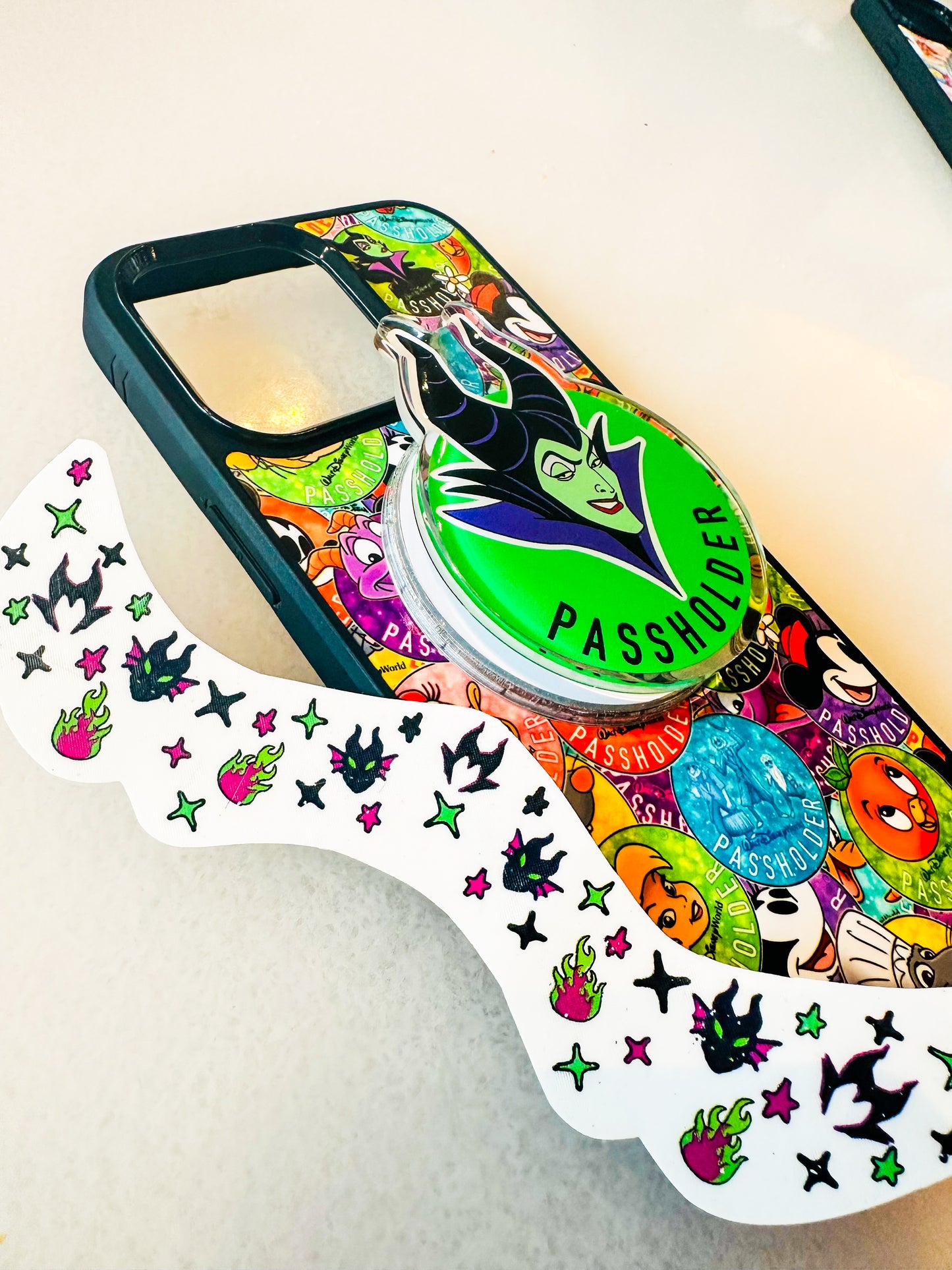 Mistress of Evil Freckle Temporary Tattoos