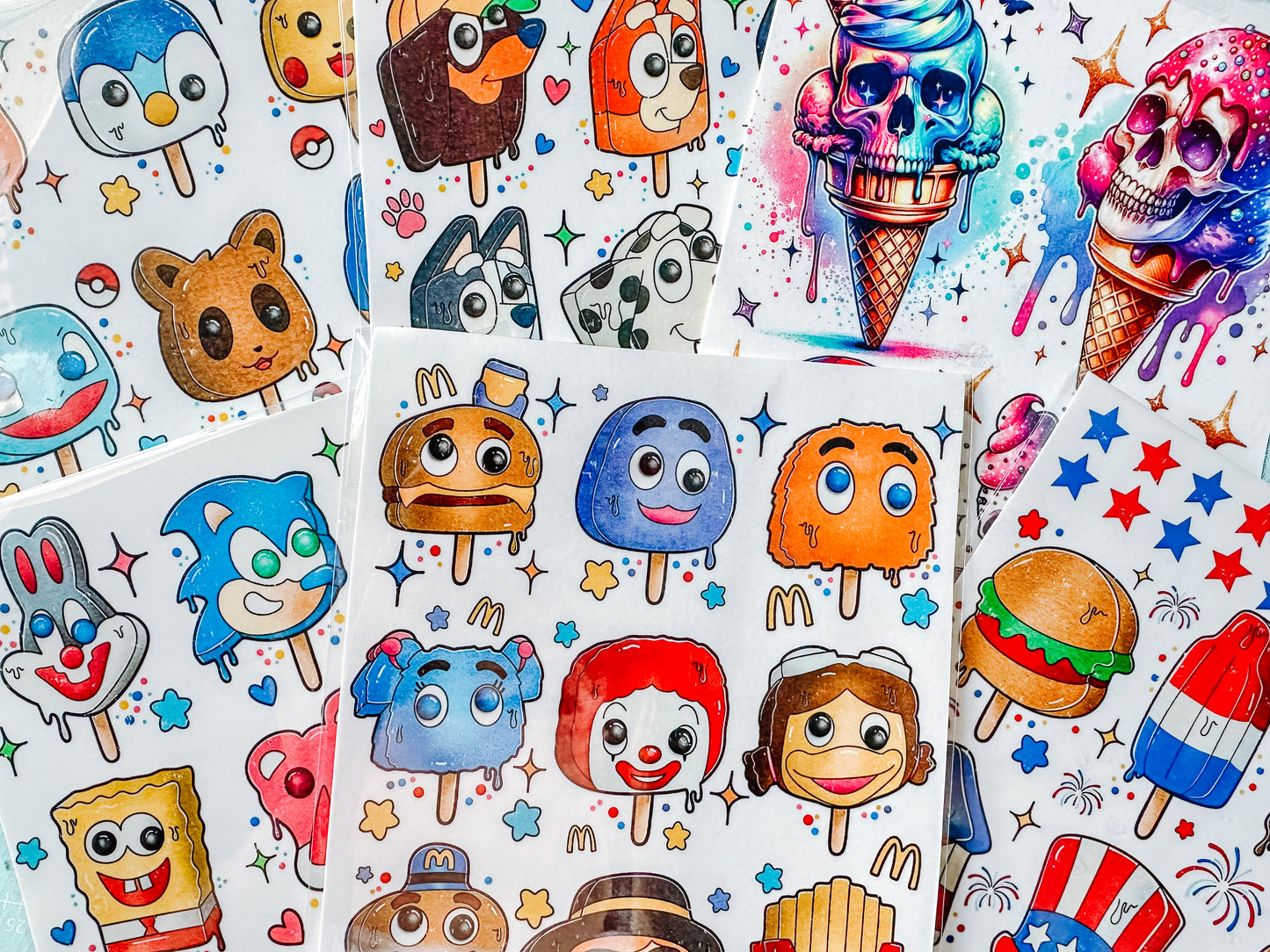 Mcd’s Pops Tattoo Set