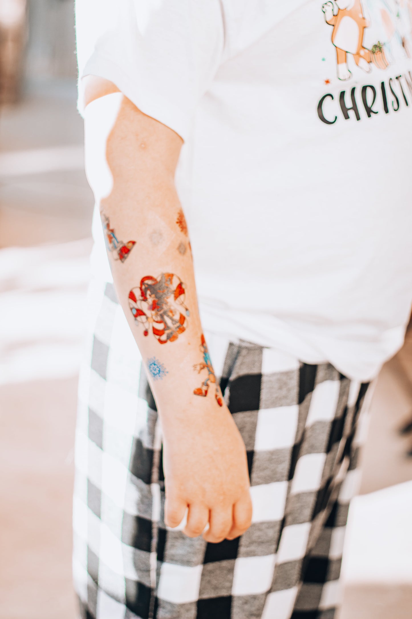 Hedgehog Christmas Tattoo Pack