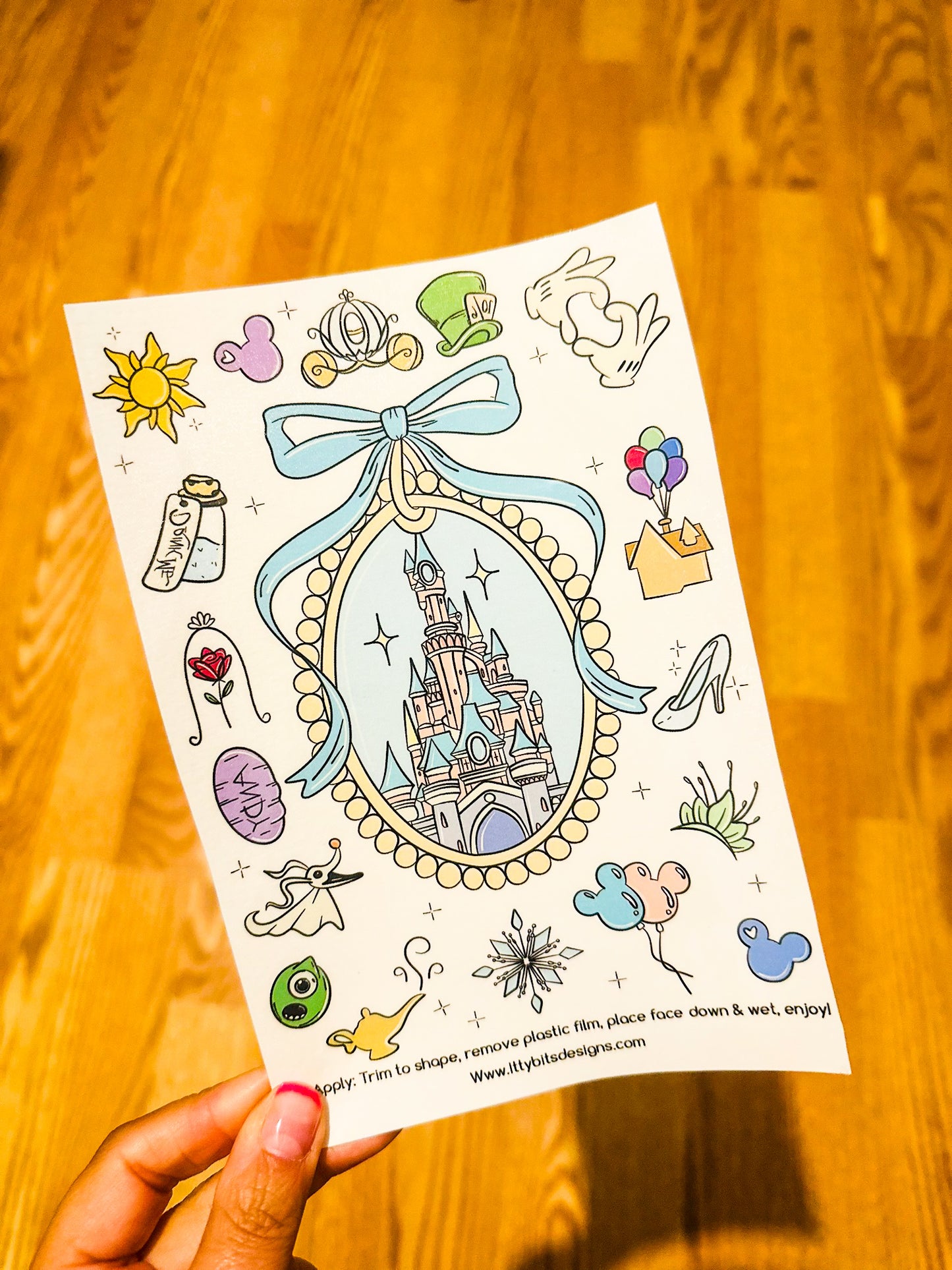 Take Me to the Castle Tattoo Set