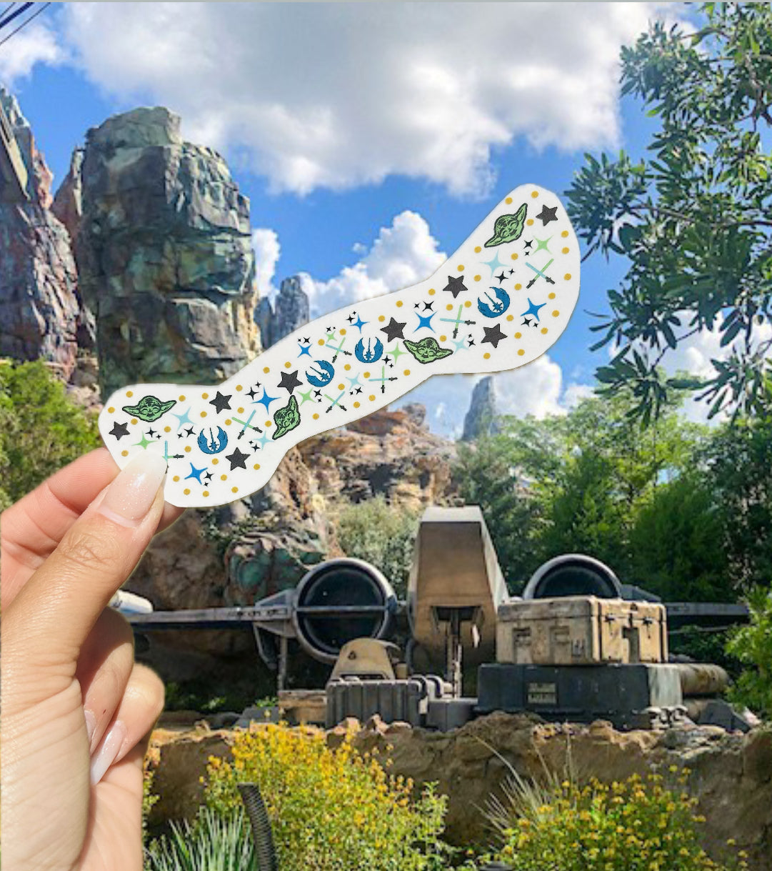 The Light Side Face Freckle Temporary Tattoos