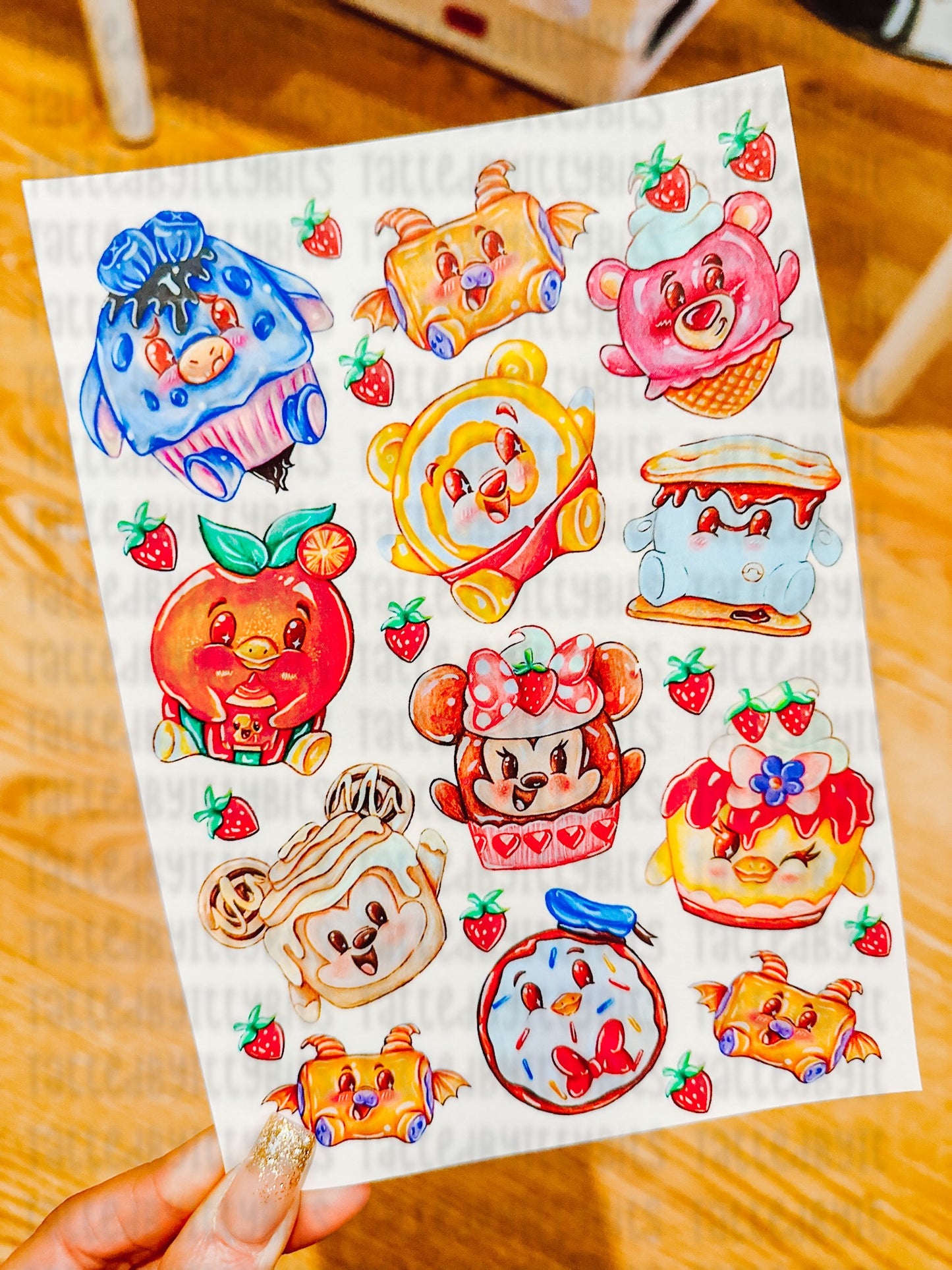 Munchling Treats Tattoo Set