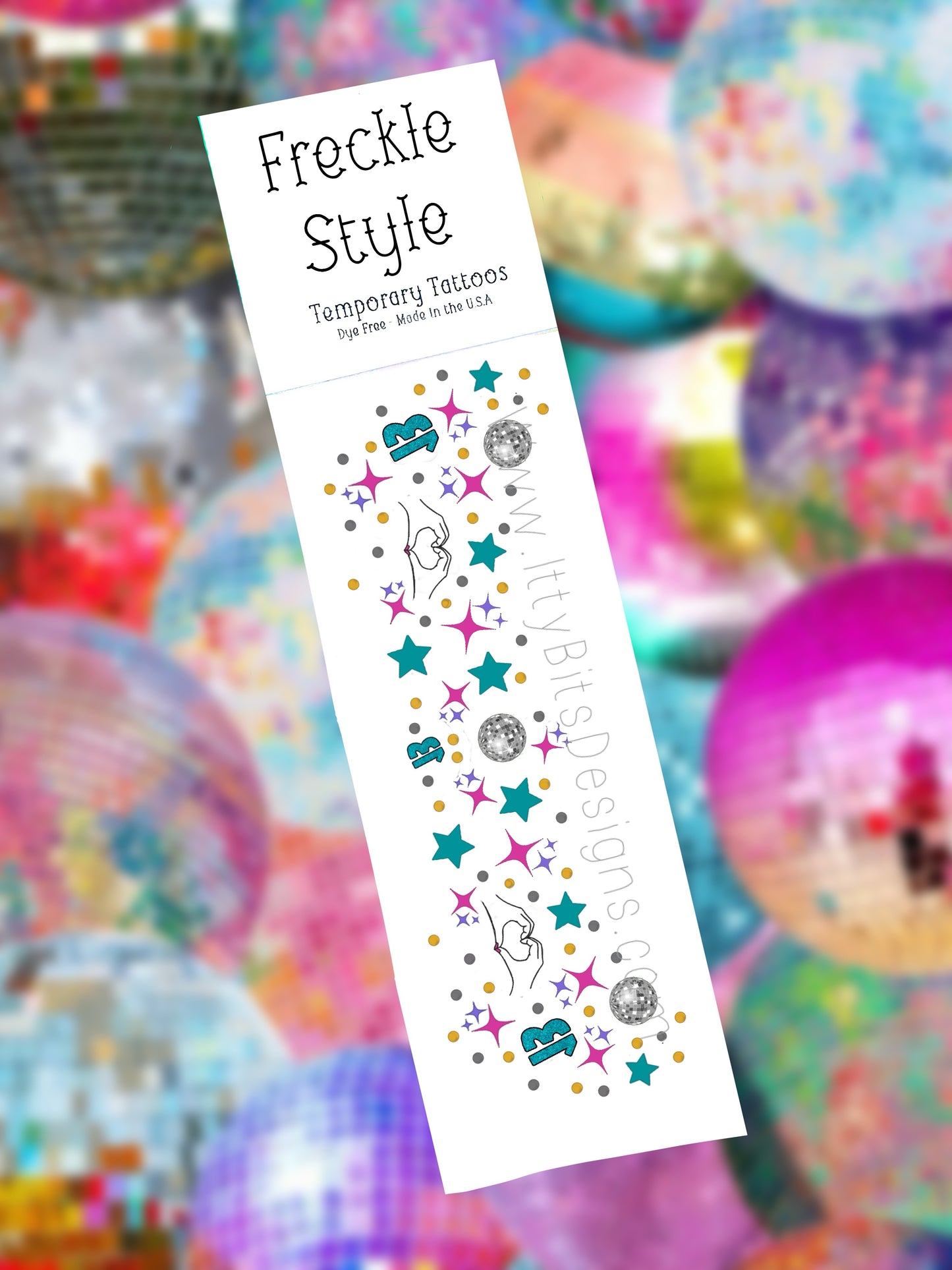 Swiftie Face Freckle Temporary Tattoos