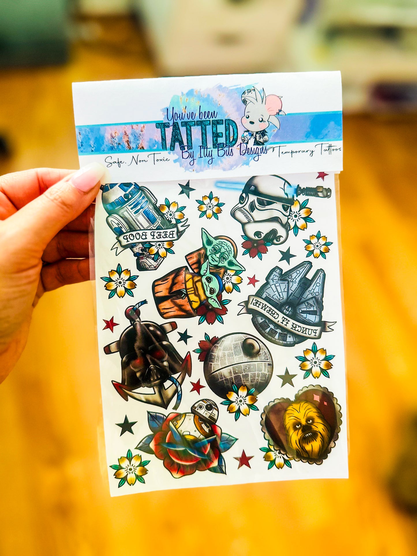 Galactic Tatz Tattoo Set