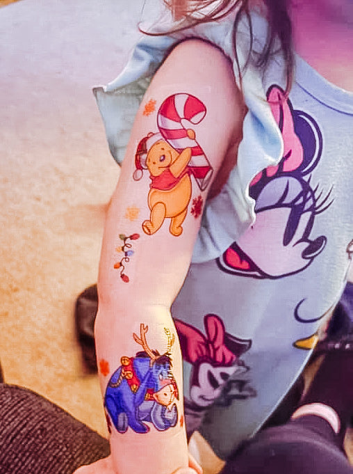Pooh & Friends Christmas Tattoo Pack