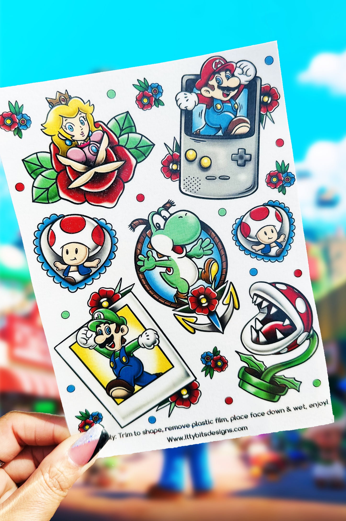 Gamer Tatz Tattoo Set