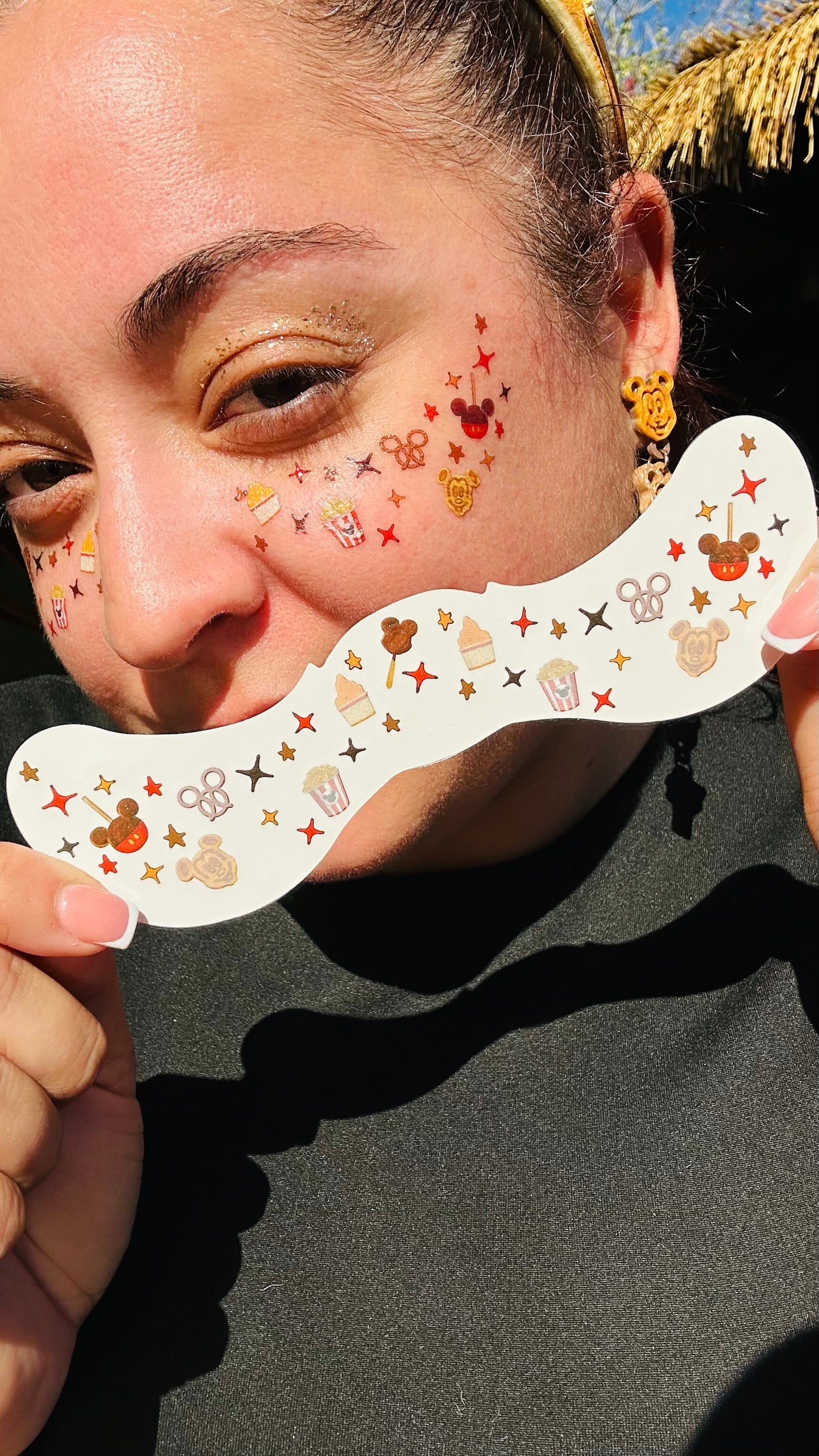 Park Snacks Freckle Temporary Tattoos