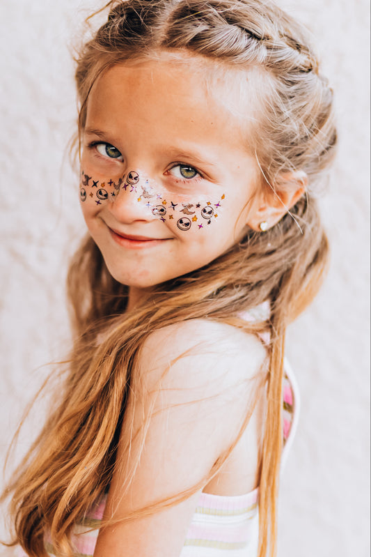 Skellington Park Bound Freckle Temporary Tattoos