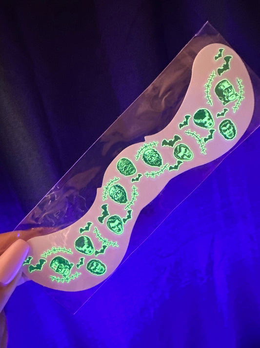 Glow in the Dark Monsters Freckle Tattoos