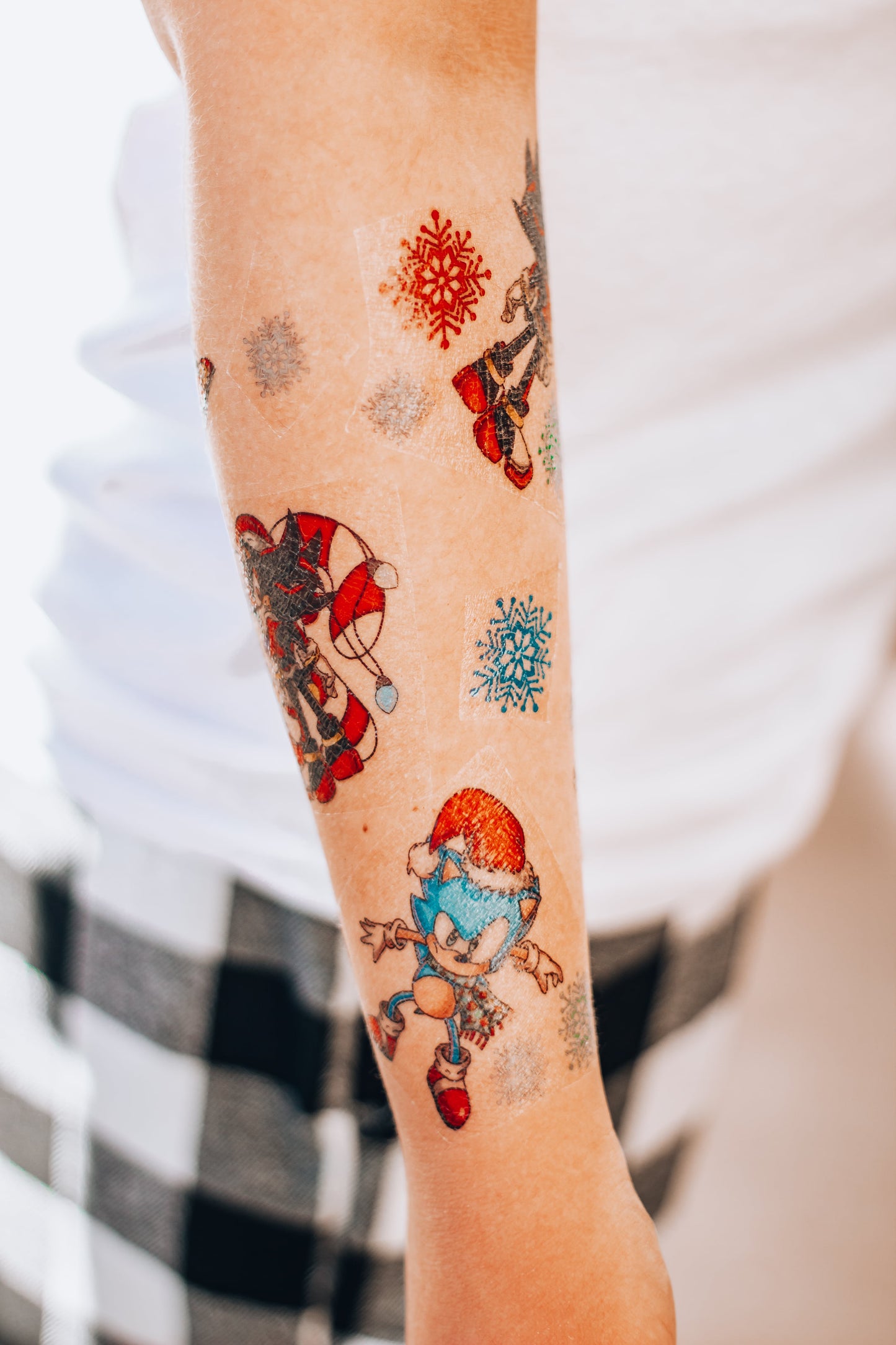 Hedgehog Christmas Tattoo Pack