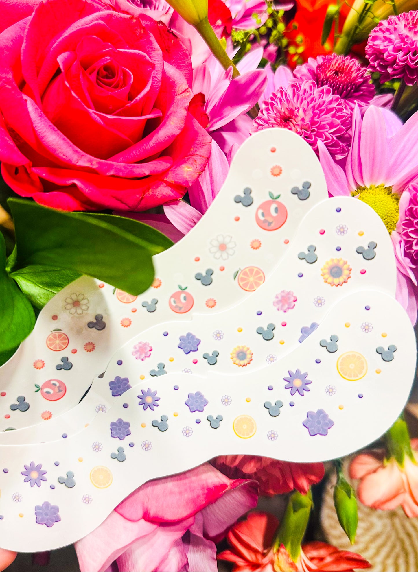 Flower & Garden Face Freckle Temporary Tattoo BUNDLE