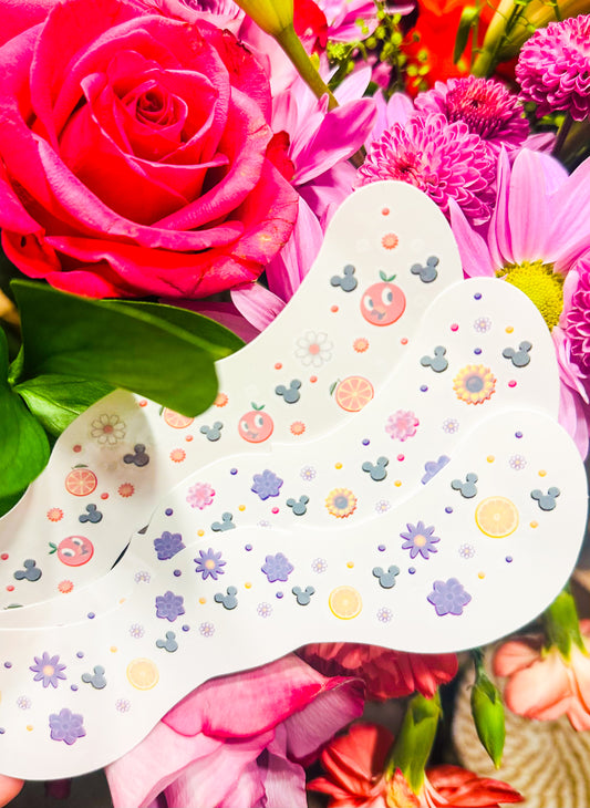 Flower & Garden Face Freckle Temporary Tattoo BUNDLE