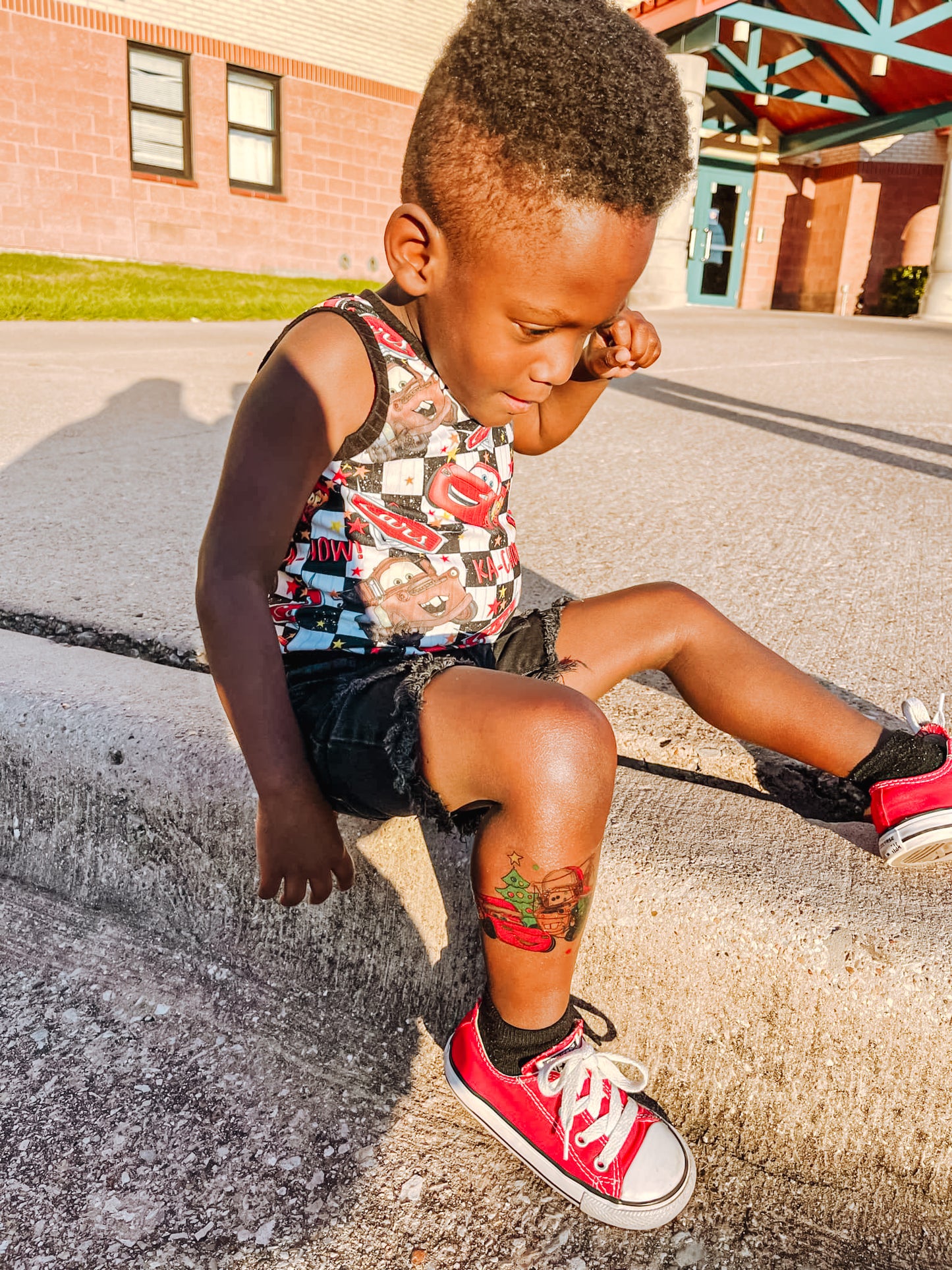 Cars Christmas Tattoo Pack