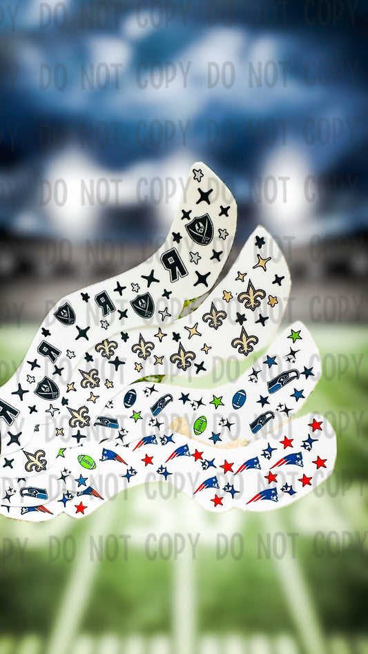Football Game Day Freckle Temporary Tattoos