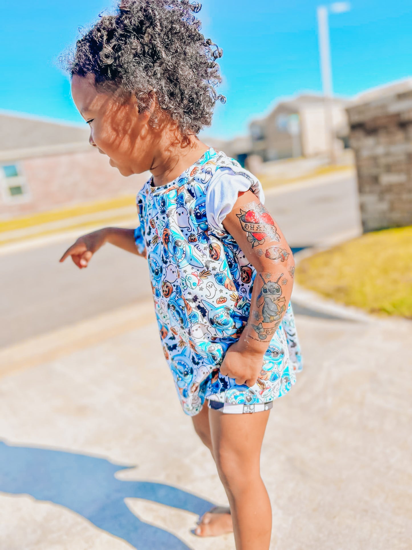 Ohana Means Family Tattoo Set