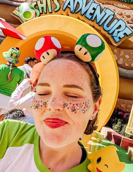 Star Power Freckle Temporary Tattoos