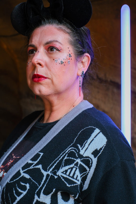 The Darkside Face Freckle Temporary Tattoos