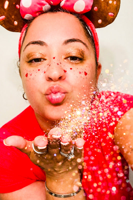 Valentine Mouse Freckle Temporary Tattoos