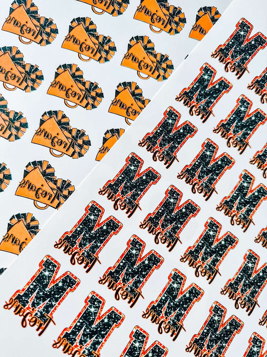 Megaphones/Faux Sequin Tattoo Bundle