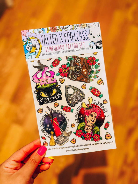 I Smell Children Pixelpack Tattoo Set