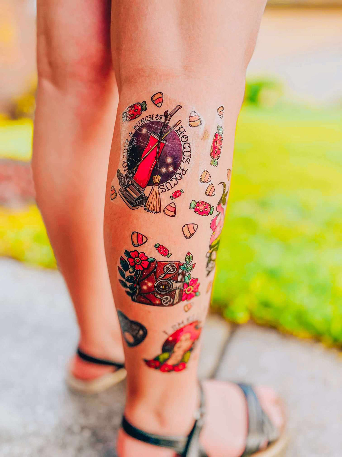 I Smell Children Pixelpack Tattoo Set