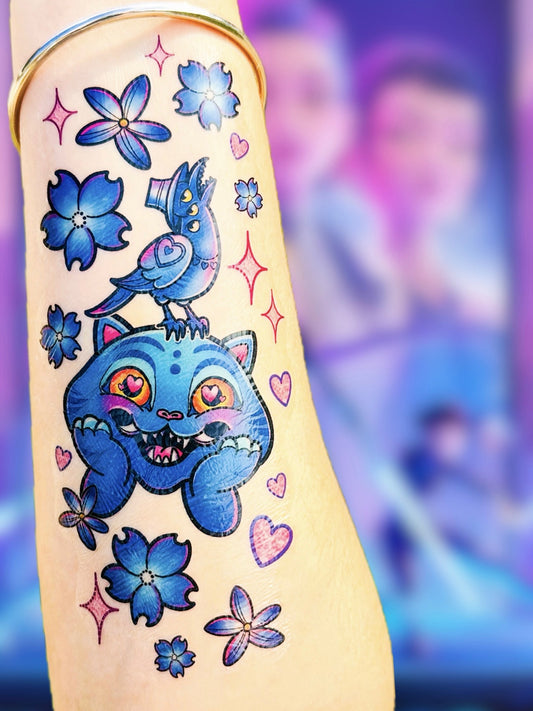 Durpy Love Half Sleeve tattoo