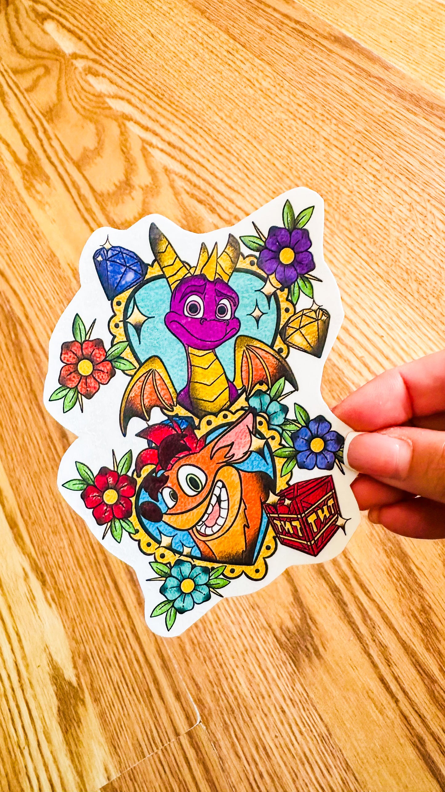 Gamer Friends Half Sleeve tattoo